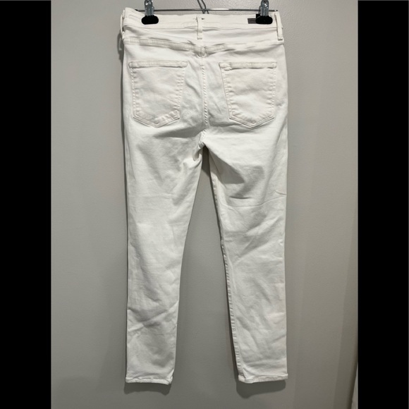 Citizens Of Humanity rocket crop high rise white jean size 27 - Picture 3 of 6
